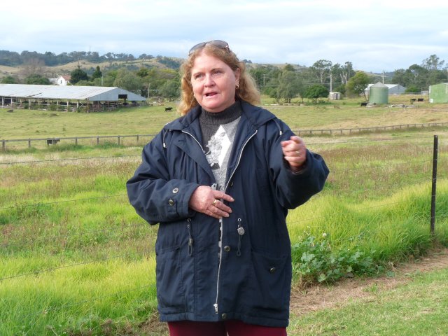 Auntie Glenda Chalker opposite Grandfather's house, South Camden